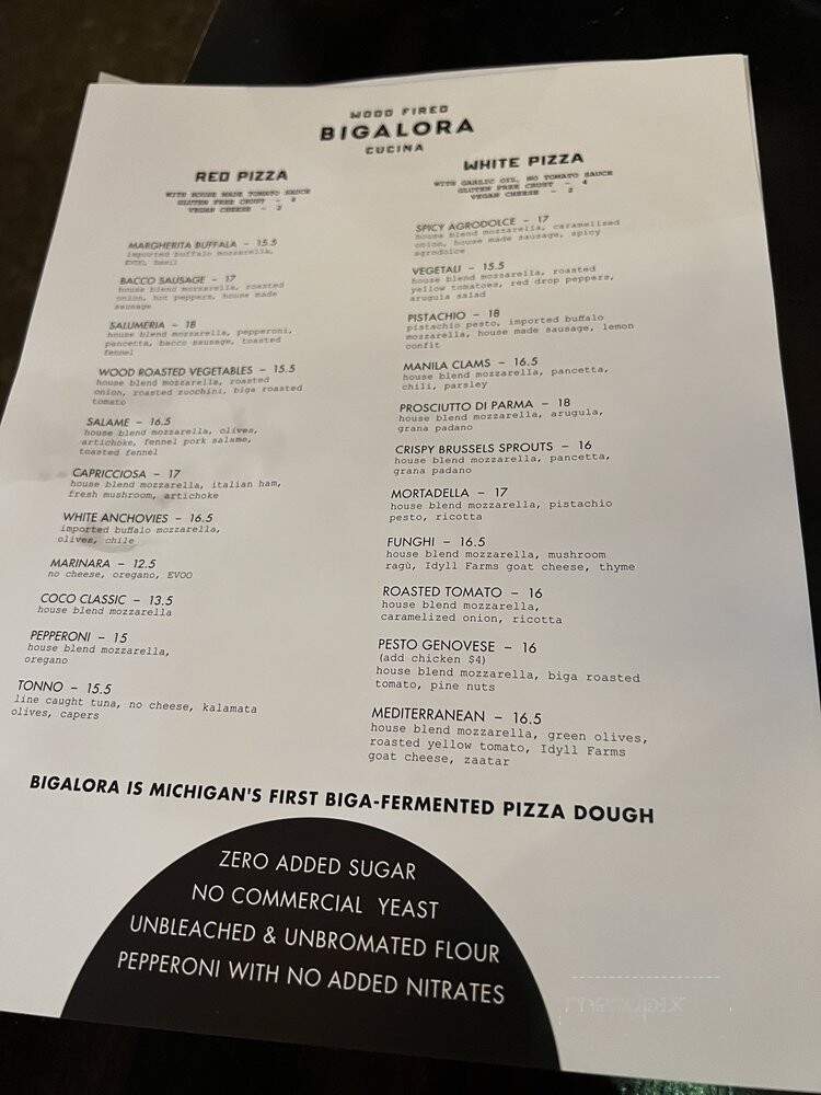 Bigalora Wood Fired Cucina - Royal Oak, MI