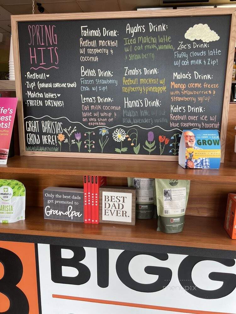 Biggby Coffee - Dearborn, MI menu_pic