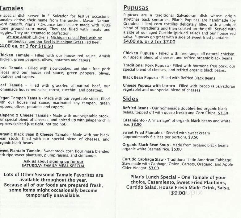 Pilar's Tamales - Ann Arbor, MI