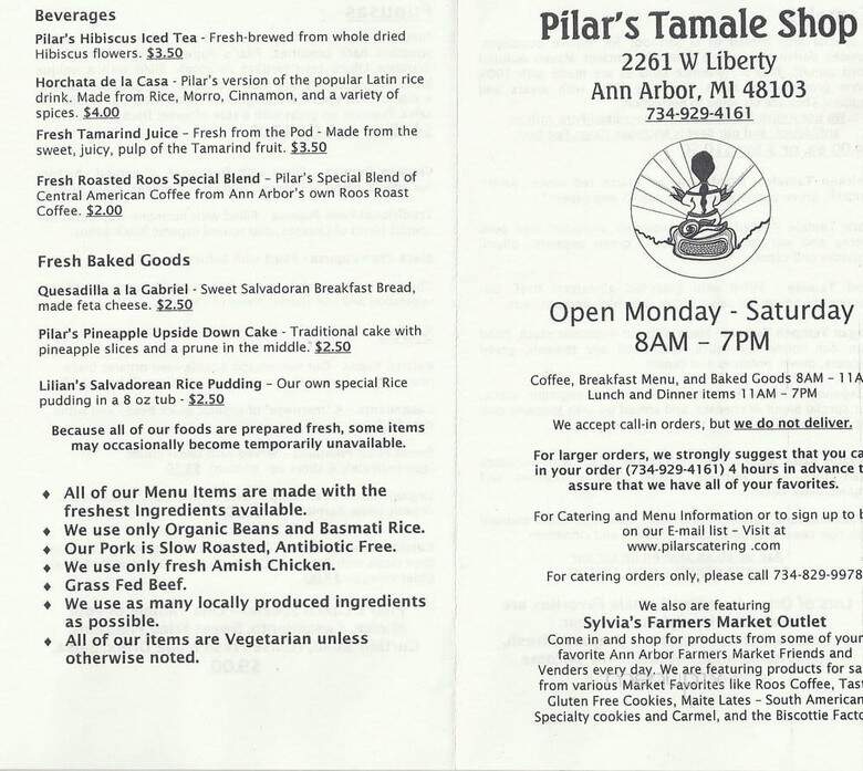 Pilar's Tamales - Ann Arbor, MI