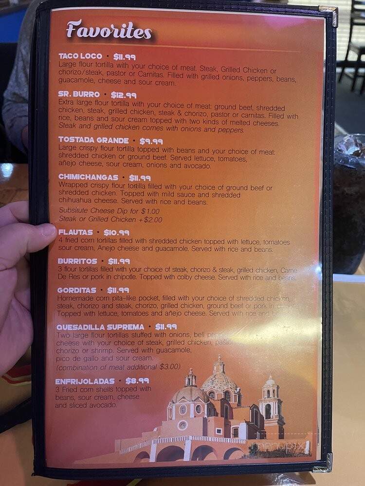 Habanero's Mexican Cuisine - Moline, IL menu_pic