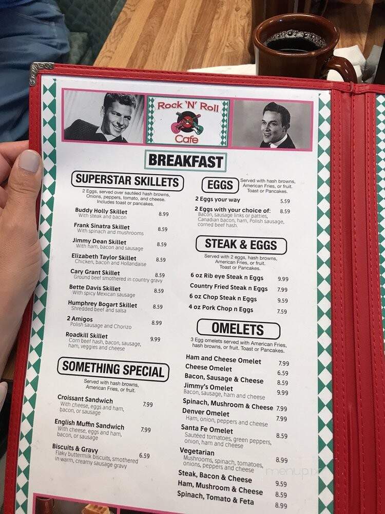 Rock n Roll Cafe - Stevens Point, WI menu_pic