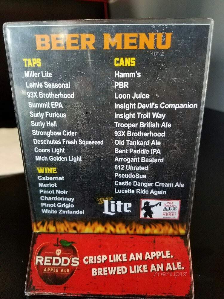 Heavy Metal Grill - Lakeville, MN menu_pic