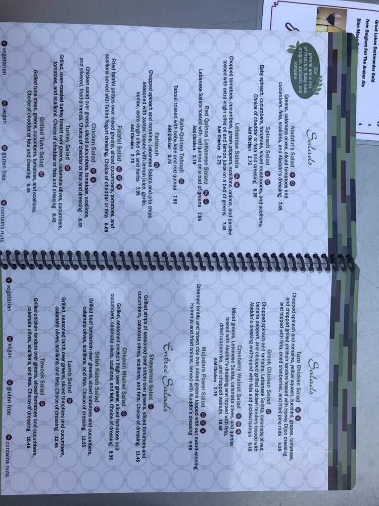 Aladdin's Eatery - Hudson, OH