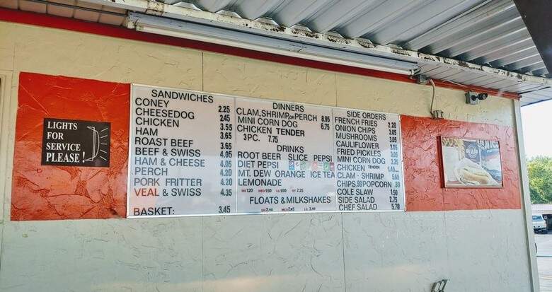 Ashland-Wooster Drive In - Ashland, OH menu_pic