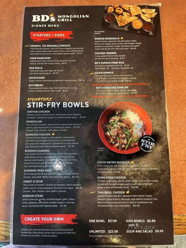 Bd's Mongolian Barbeque - Dublin, OH