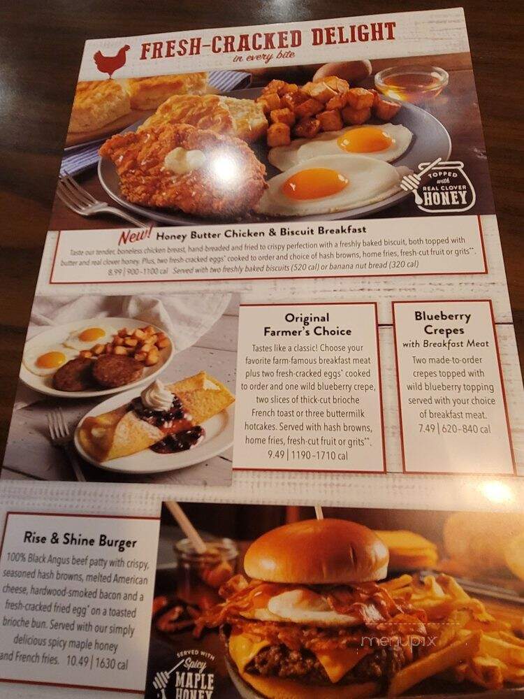 Bob Evans Restaurant - Jeffersonville, OH menu_pic