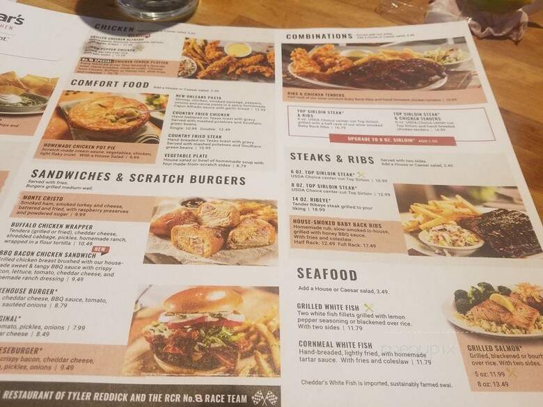 Cheddar's Casual Cafe - Mansfield, OH menu_pic
