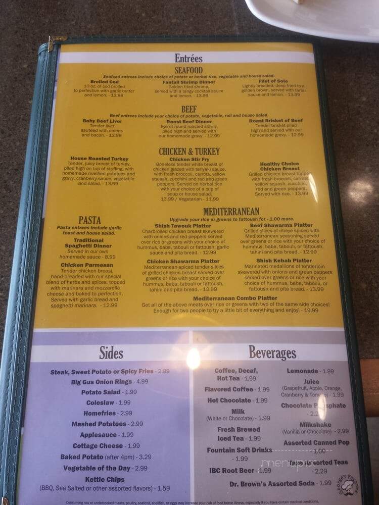 Chicago Deli & Restaurant - Cleveland, OH menu_pic