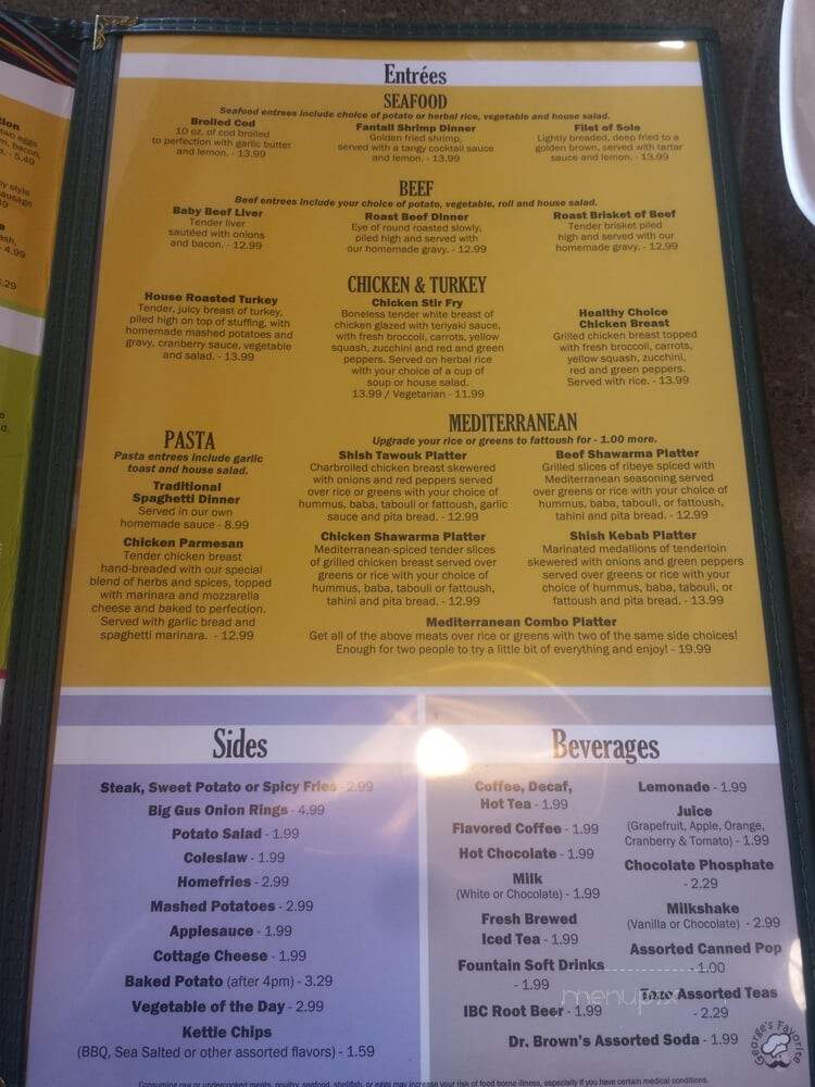 Chicago Deli & Restaurant - Cleveland, OH menu_pic