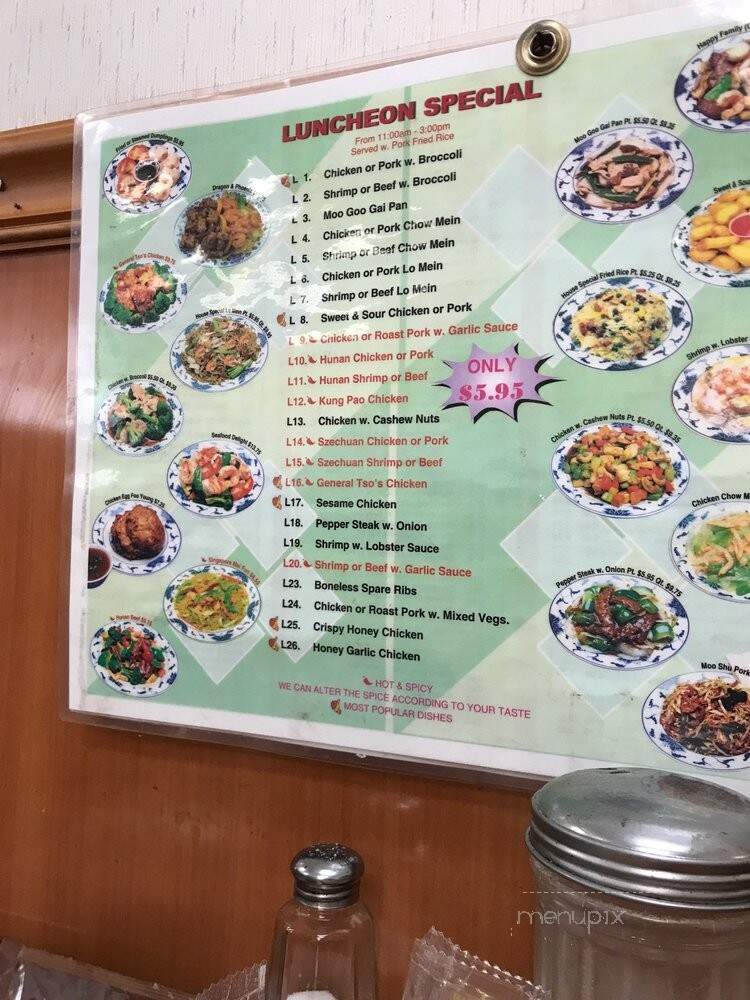 China Dragon - Blanchester, OH menu_pic