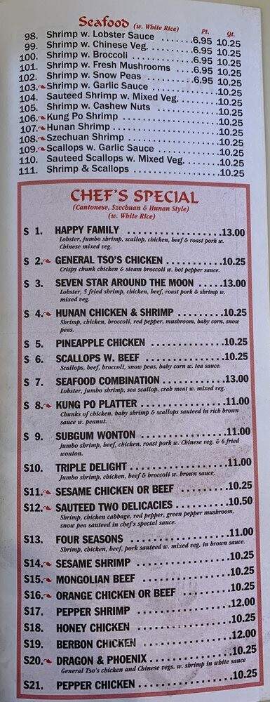 China Wok - Eaton, OH menu_pic