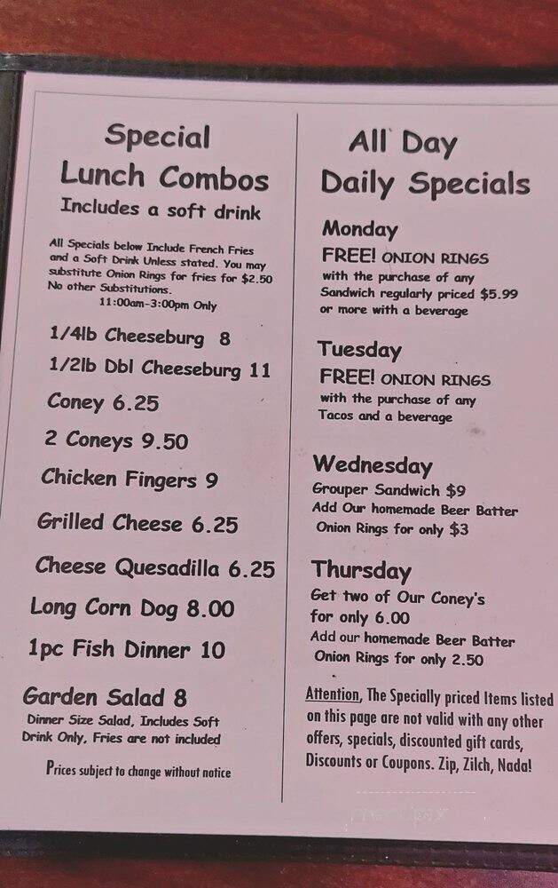 Eadies-Larenzo's Pdq Pizza - North Canton, OH menu_pic