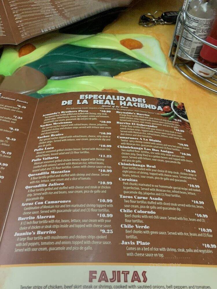 El Mexico Antiguo - Van Wert, OH menu_pic