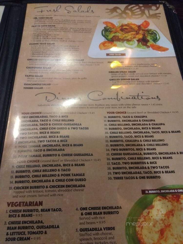 El Toro - Huber Heights, OH menu_pic