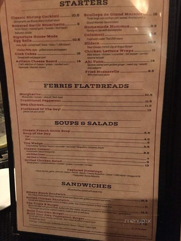 Ferris Steak House - Cleveland, OH