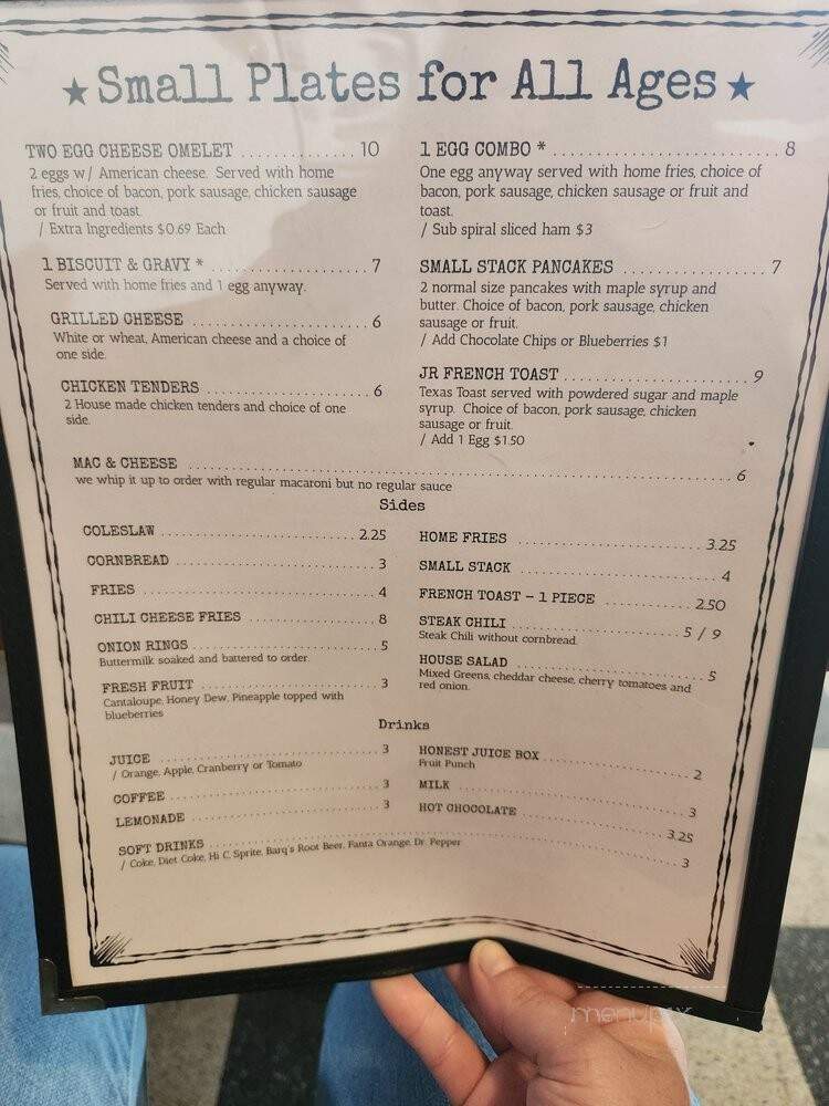 Fitzy's Old Fashion Diner - Columbus, OH menu_pic