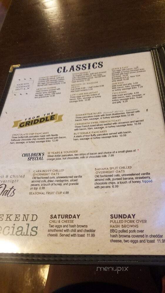 Frosty Bar - Put-in-Bay, OH menu_pic