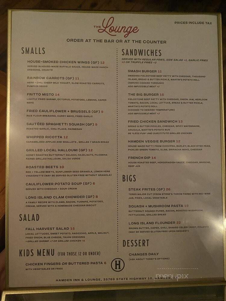 Hamden Junction Bar & Grill - Hamden, OH menu_pic