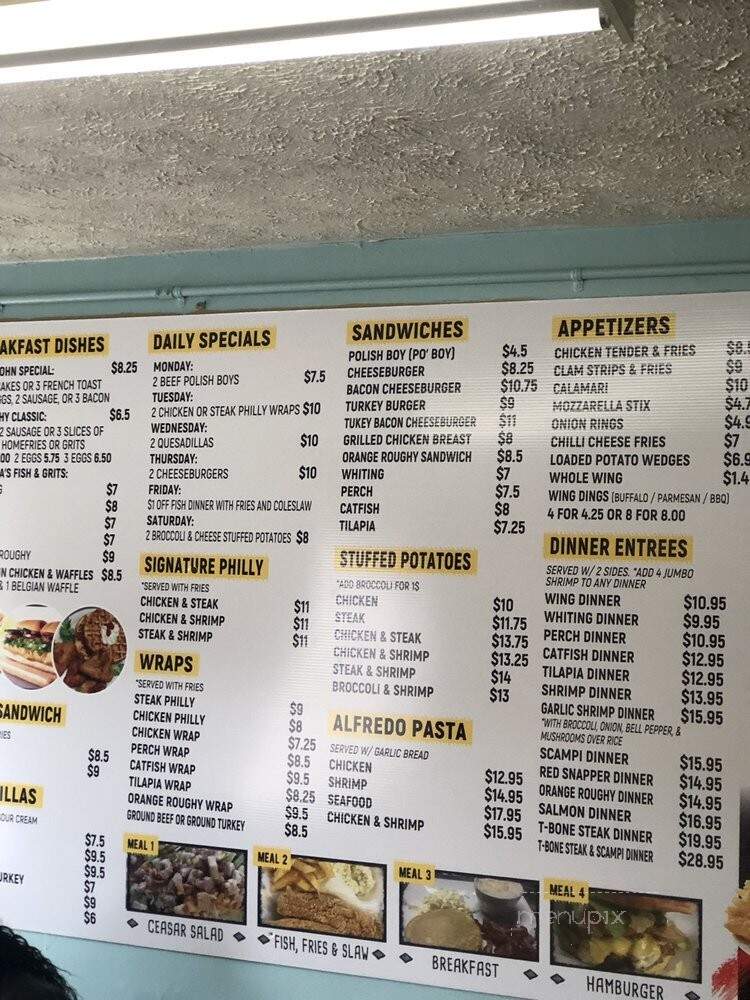 John John's Seafood - Cleveland, OH menu_pic