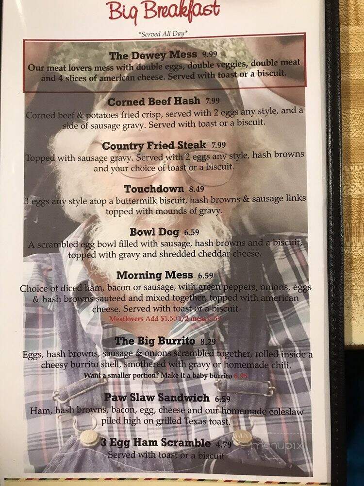 Lighthouse Cafe - Piqua, OH menu_pic
