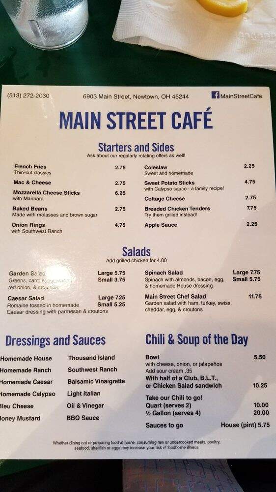 Main Street Cafe - Cincinnati, OH