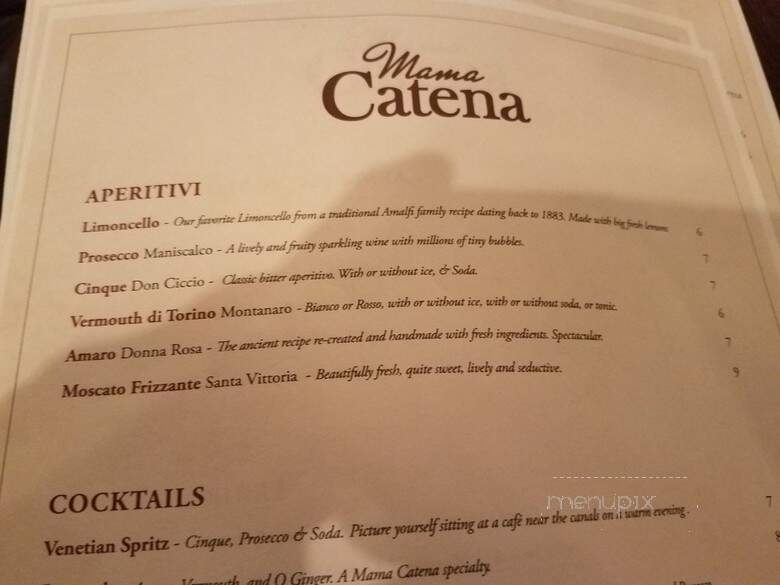Mama Catena's Pizza - Cleveland, OH menu_pic
