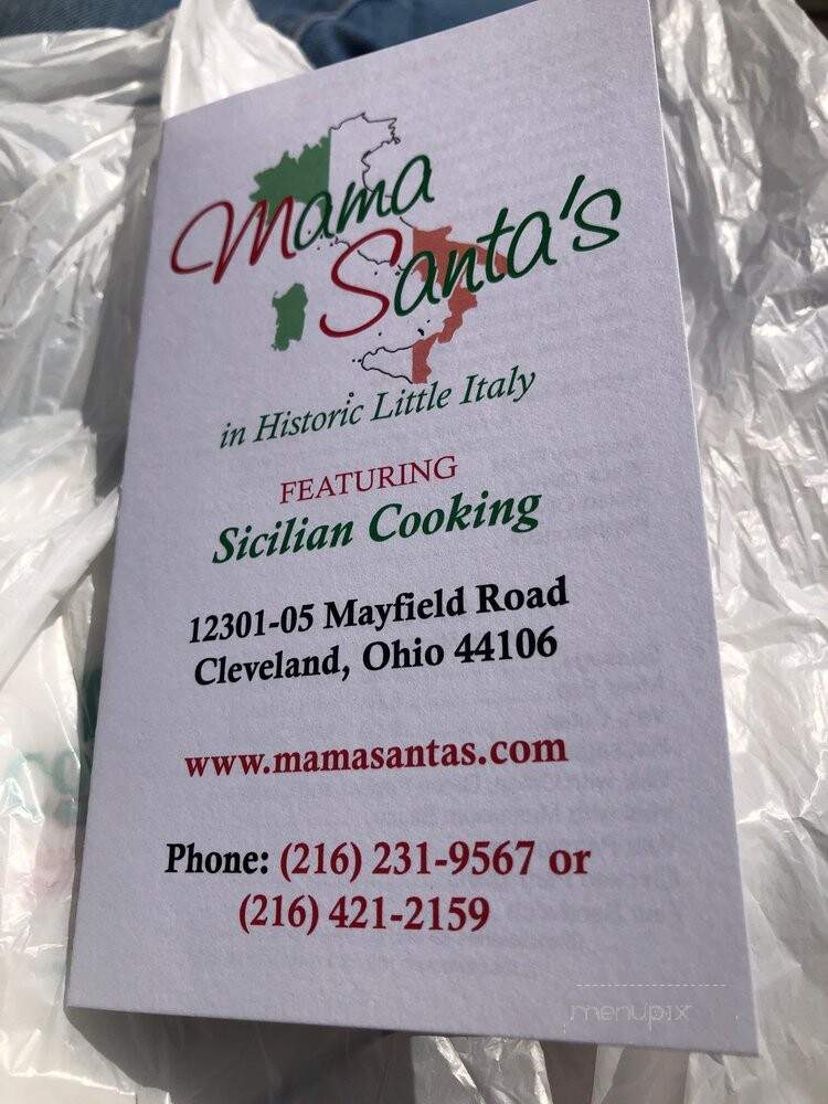 Mama Santa Restaurant Pizzeria - Cleveland, OH