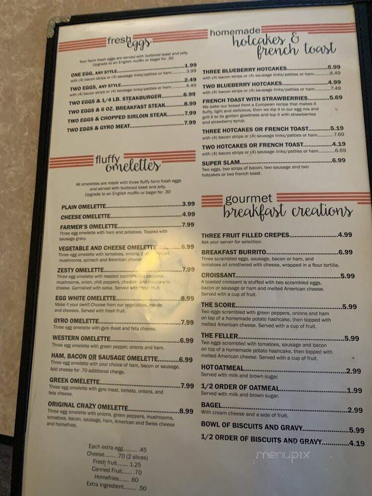 Pappou'cafe - Cleveland, OH menu_pic