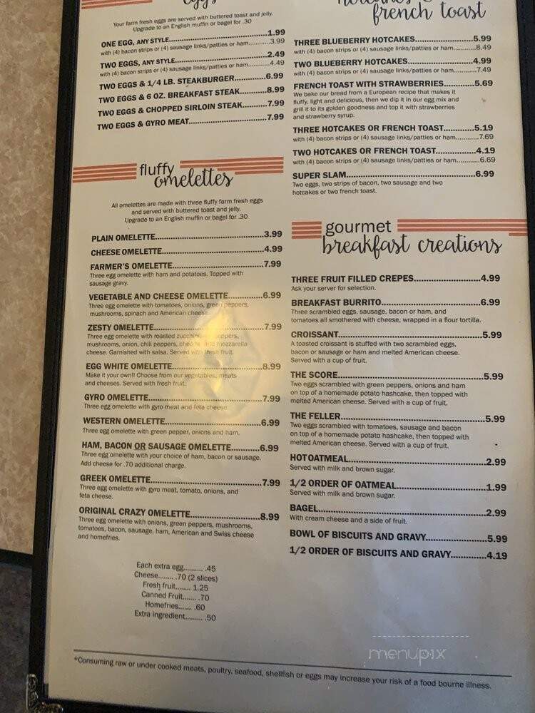 Pappou'cafe - Cleveland, OH menu_pic