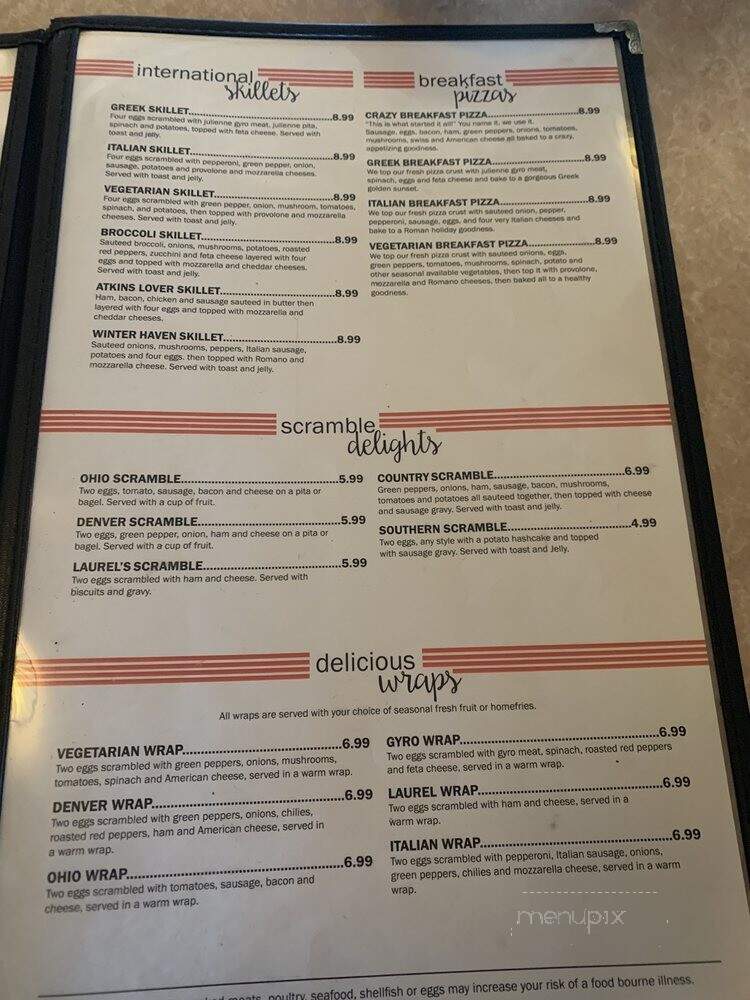 Pappou'cafe - Cleveland, OH menu_pic