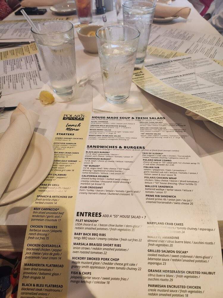 Polaris Grill - Columbus, OH menu_pic