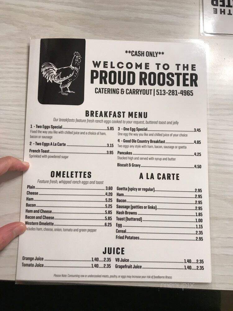 Proud Rooster Restaurant - Cincinnati, OH