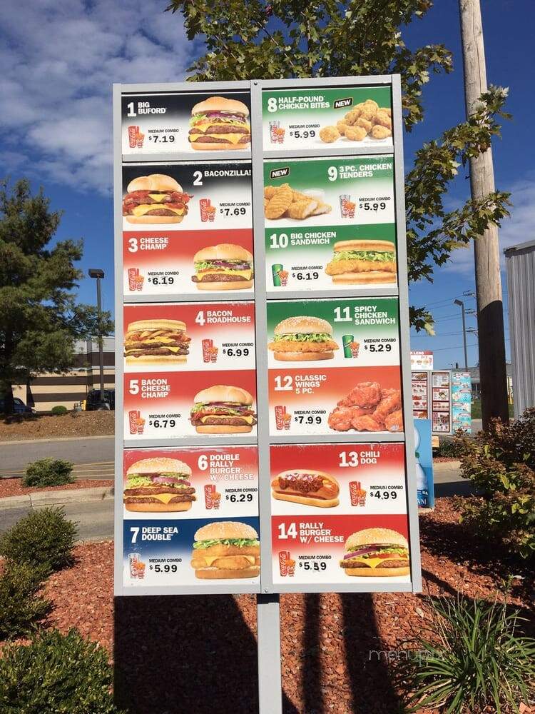 Rally's Hamburgers - Cleveland, OH menu_pic