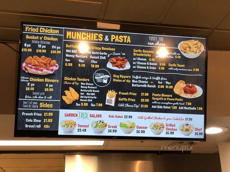 Rascal House Pizza Cafe - Cleveland, OH menu_pic