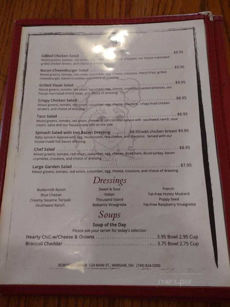 Roberta's Professional Cakes - Warsaw, OH menu_pic