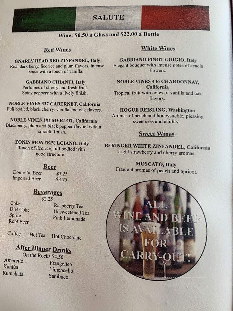 Rocky's Pizza - Cleveland, OH menu_pic