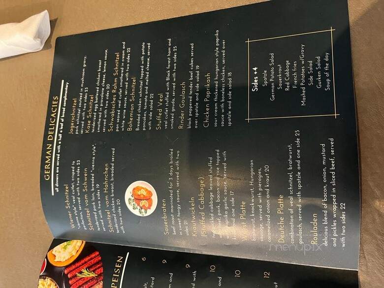 Schnitzel Haus - Cleveland, OH menu_pic