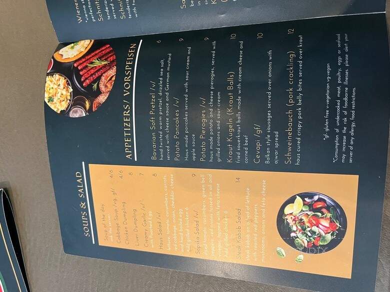 Schnitzel Haus - Cleveland, OH menu_pic