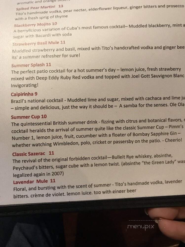 Stellas - Perrysburg, OH menu_pic