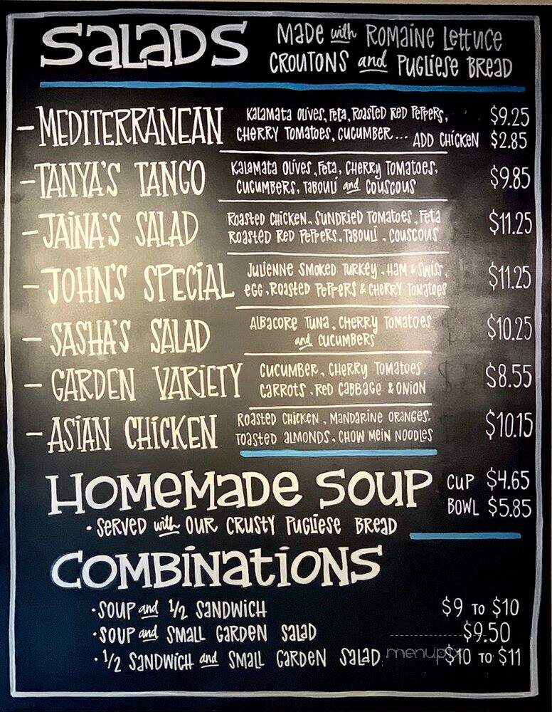 Stone Oven Bakery Cafe - Cleveland, OH menu_pic