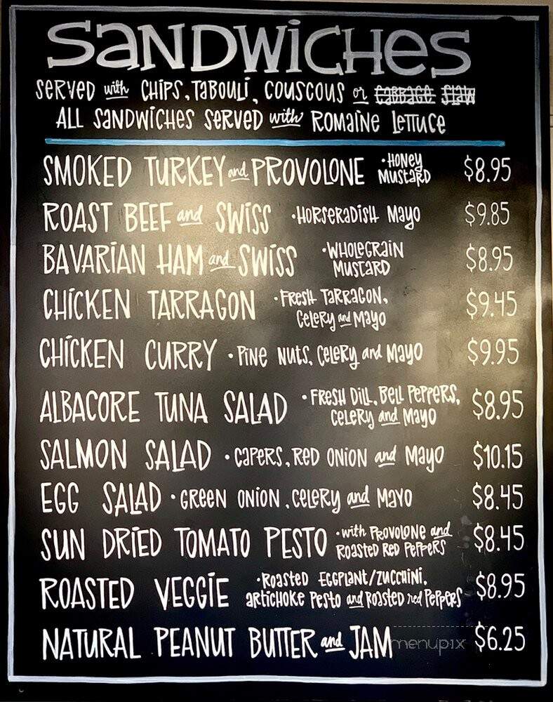 Stone Oven Bakery Cafe - Cleveland, OH menu_pic
