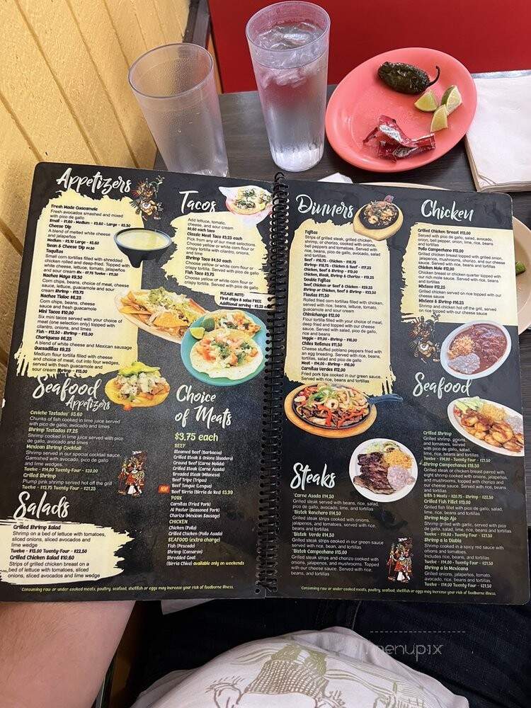 Taqueria Mixtech - Dayton, OH menu_pic