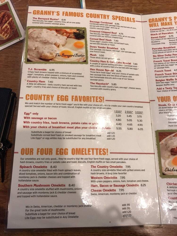 Tee Jaye's Country Place - Reynoldsburg, OH menu_pic