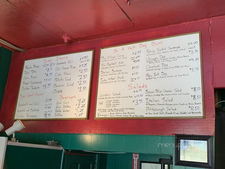Village Coney - Columbus, OH menu_pic