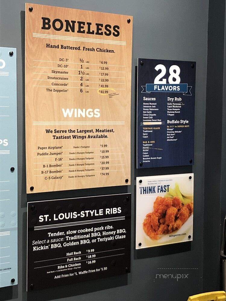 Wings Over Columbus - Columbus, OH menu_pic