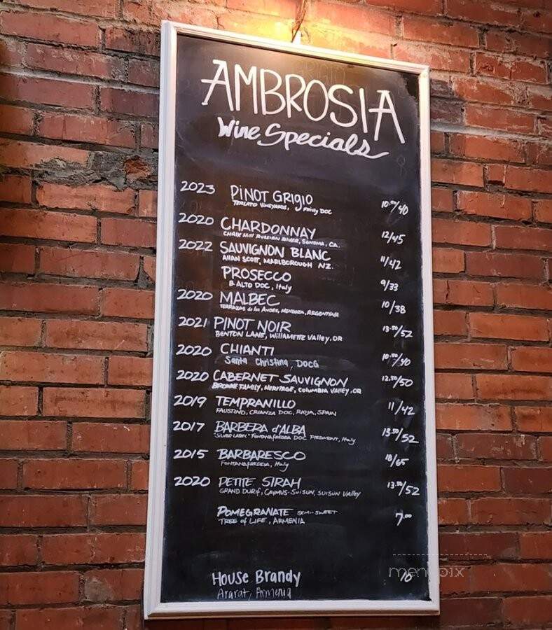 Ambrosia Restaurant & Bar - Eugene, OR