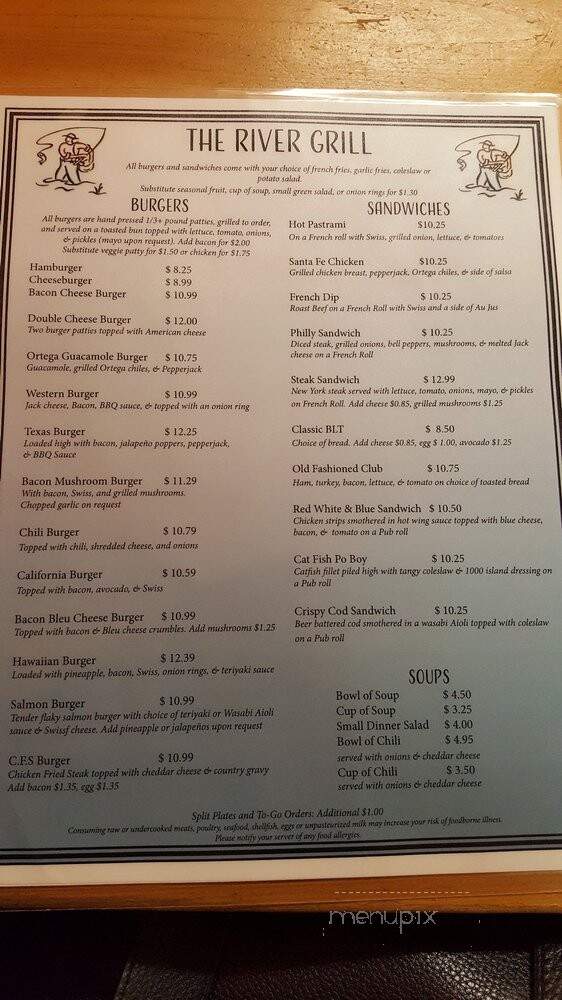 Backroad Grill - Merlin, OR menu_pic