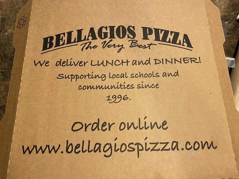 Bellagios Pizza - Gresham, OR menu_pic