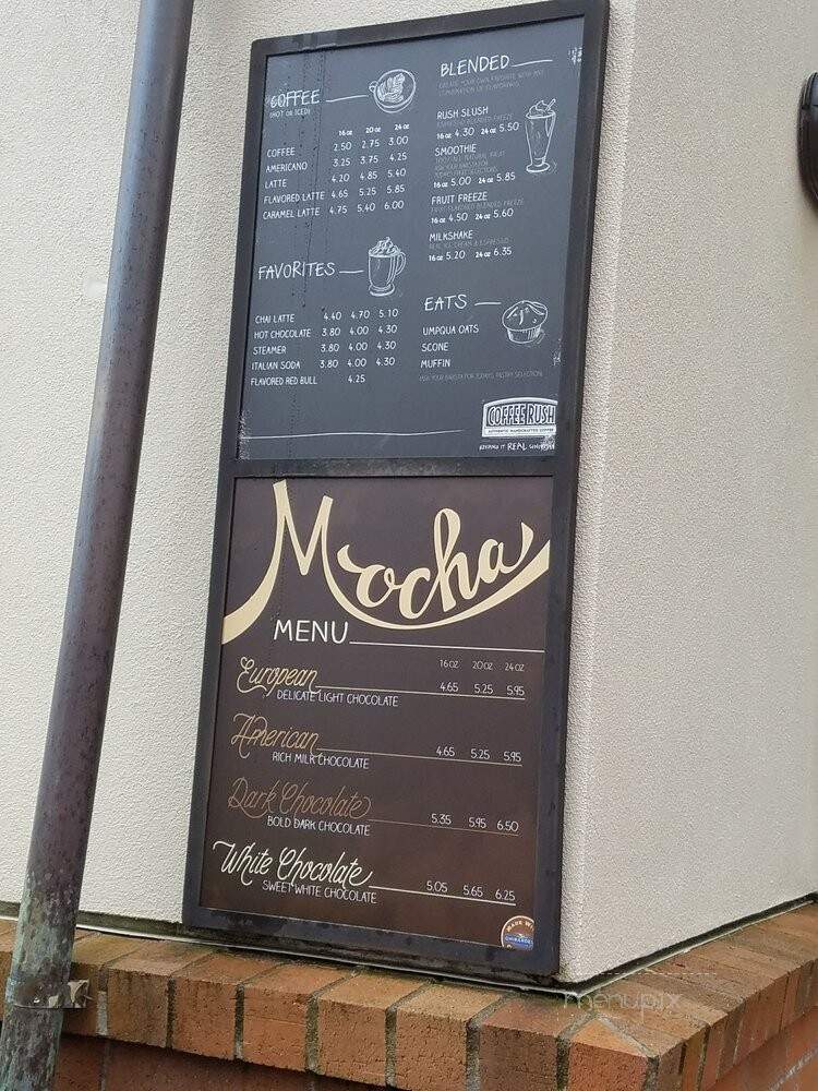 Coffee Rush - Beaverton, OR menu_pic